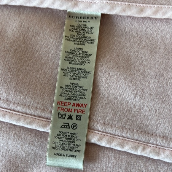 Burberry wool coat - Picture 4 of 12